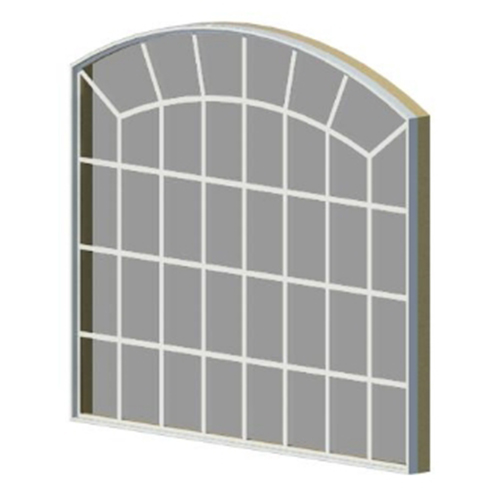 CAD Drawings BIM Models Windsor Windows & Doors Pinnacle Clad Seg-Top Patio Door